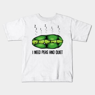 Vegan Peas Kids T-Shirt